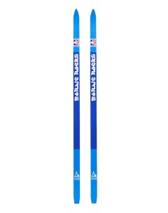 Детские подростковые деревянные лыжи Маяк Рекорд Nordik Rokcs 160 см голубые Лыжная фабрика маяк
