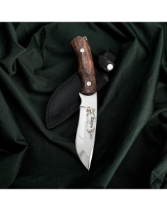 Туристический нож Егерь серебристый черный Кизляр