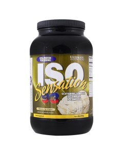 Изолят протеина Iso Sensation 910 г банан Ultimate nutrition