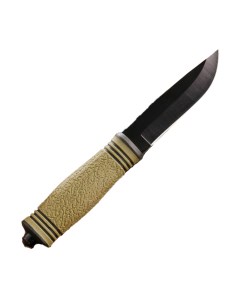 Охотничий нож 7187153 зеленый черный Мастер к.