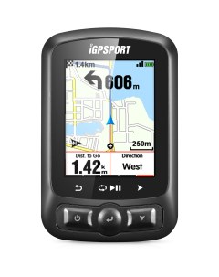 Велокомпьютер с GPS iGS620 черный Igpsport