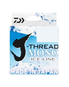 Леска монофильная J THREAD MONO ICE LINE 0 09мм 50м 0 8кг Clear Daiwa