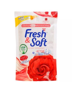 Гель для стирки Fresh Soft искристый поцелуй 400 мл Lion