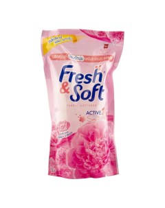 Кондиционер для белья парфюмированный Fresh Soft сладкий поцелуй 600 мл Lion
