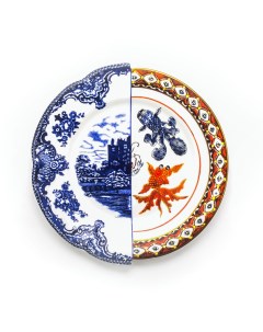 Тарелка Isaura 09721 d 27 5 Дизайнерская посуда из фарфора Seletti