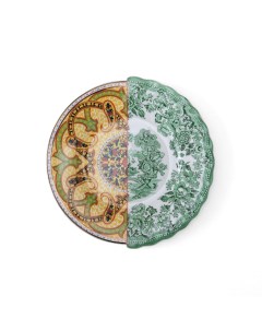 Десертная тарелка Sravasti 09121 d 20 Дизайнерская посуда из фарфора Seletti