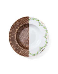 Тарелка глубокая Malao 09133 d 25 4 Дизайнерская посуда из фарфора Seletti