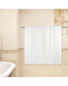 Махровое банное полотенце Престо 70х130 кремовый Bravo