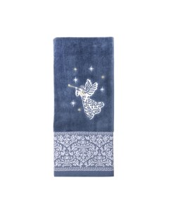 Полотенце с Вышивкой Рождество 40x60 Blessed Темно Синий Arya
