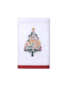 Полотенце с Вышивкой Рождество 40x60 Joy Кремовый Arya