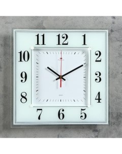 Часы настенные серия Классика Белая классика 35 х 35 см микс Рубин