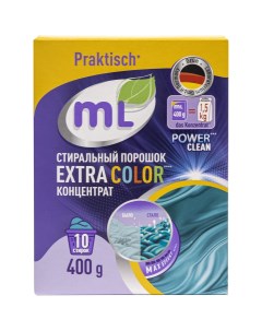 Стиральный порошок для цветного mL Extra Color концентрат 400 г Meine liebe