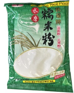 Мука рисовая клейкая Qiuju Glutinous Rice Flour 400 г Nobrand