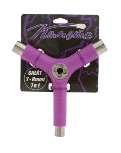 Ключ для скейтборда Y образный фиолетовый Nobrand