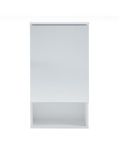 Зеркало шкаф Вега 4502 белое 45 х 13 6 х 70 см Клик мебель