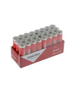 Батарейка алкалиновая Ultra AAA LR03 24BOX 1 5В набор 24 шт Smartbuy