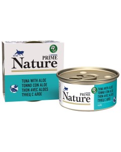 Влажный корм для котят Nature тунец с алоэ 24x85 г Prime