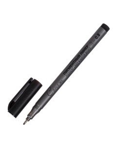Ручка капиллярная для черчения ЗХК Сонет линер 0 8 мм чёрный 2341650 Невская палитра