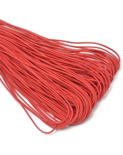Резинка шляпная шнур круглый цвет F145 красный 2 мм x 100 м Tby