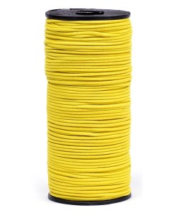 Резинка шляпная шнур круглый цвет F110 желтый 2 мм x 100 м Tby
