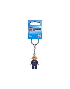 Брелок Seasonal для ключей Super Heroes Капитан Марвел 854064 Lego