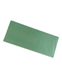 Бумага упаковочная тишью 50 x 66 см Декор зеленая 10 шт Азалия