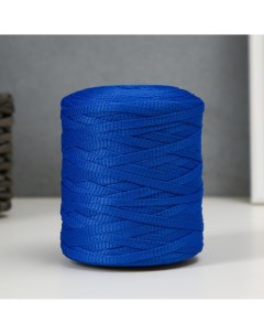 Шнур для вязания 100 полиэфир 5 мм цилиндр 180 г 140 м 20 синий Softino