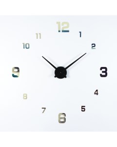 Часы наклейка серия diy Nobrand