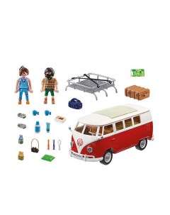 Игровой набор Туристический автобус Volkswagen T1 Playmobil