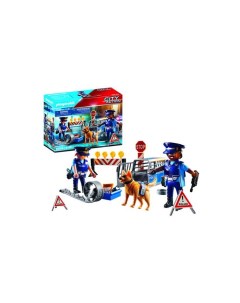 Игровой набор Полицейский блокпост Playmobil