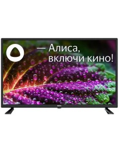 Телевизор 32LEX 7212 TS2C черный HD 60Hz DVB T2 DVB C DVB S2 USB WiFi Smart TV Яндекс ТВ Bbk