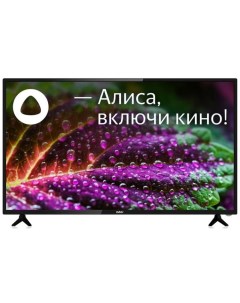 Телевизор 42LEX 9201 FTS2C черный FULL HD 50Hz DVB T2 DVB C DVB S2 USB WiFi Smart TV Яндекс ТВ Bbk