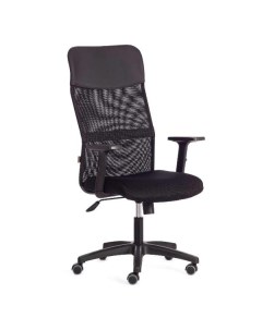 Кресло компьютерное Tetchair PRACTIC PLT ткань кож зам черный PRACTIC PLT ткань кож зам черный