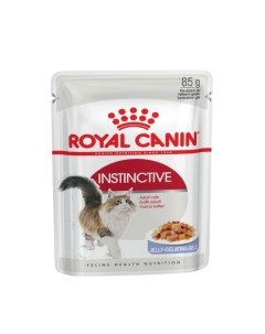 Корм влажный для кошек старше 1 го года пауч желе Instinctive Royal Canin Роял Канин 85г Рускан москва-юг ооо