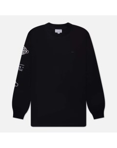 Мужской лонгслив Relaxed Fit Printed Crew Neck Lacoste