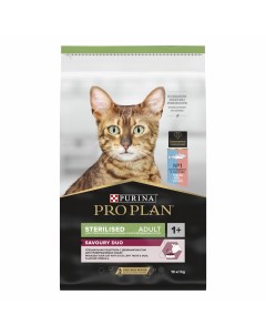 Pro Plan Sterilised для кошек и котов привередливых ко вкусу Форель и треска 10 кг Purina pro plan
