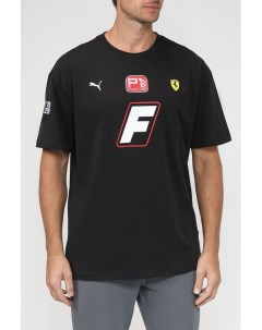 Хлопковая футболка Ferrari Race Garage Crew Puma