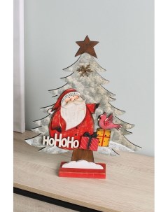 Новогоднее украшение Елочка настольная Санта с подарками Holiday classics