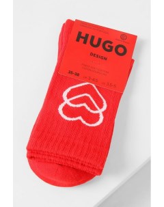 Носки классические с принтом Hugo