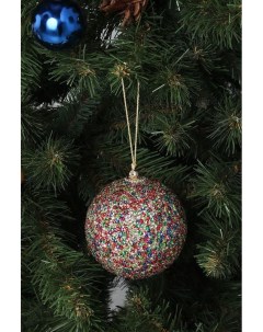 Новогоднее украшение шар с пайетками Karlsbach