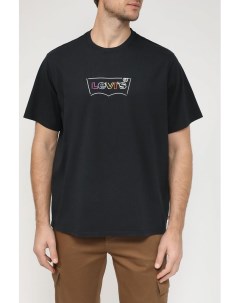 Хлопковая футболка с логотипом бренда Levi's®