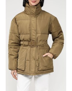 Куртка утепленная на поясе с накладными карманами Loft