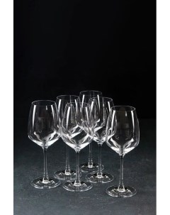 Набор из 6 бокалов для вина 455 мл Crystalex