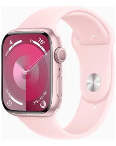 Смарт часы Watch Series 9 A2980 45мм розовый Sport Band светло розовый S M MR9G3ZP A Apple