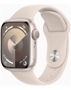 Смарт часы Watch Series 9 A2978 41 мм сияющая звезда Sport Band M L MR8U3ZP A Apple