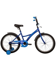 Велосипед 20 STRIKE синий тормоз нож крылья корот защита А тип без доп колес 203STRIKE BL22 Novatrack