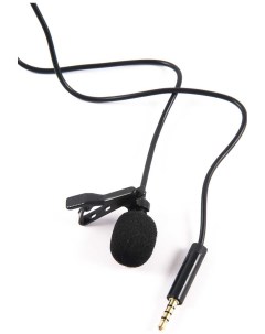 Микрофон петличный mini jack 3 5mm черный Mobility