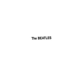 The Beatles The Beatles White Album 50th Anniversary Edition Apple records