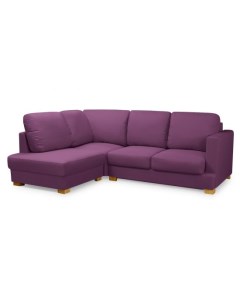 Угловой диван Плимут малый Текстиль Фиолетовый Fiesta