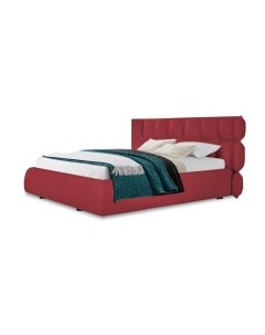 Кровать Кира Текстиль Красный Fiesta